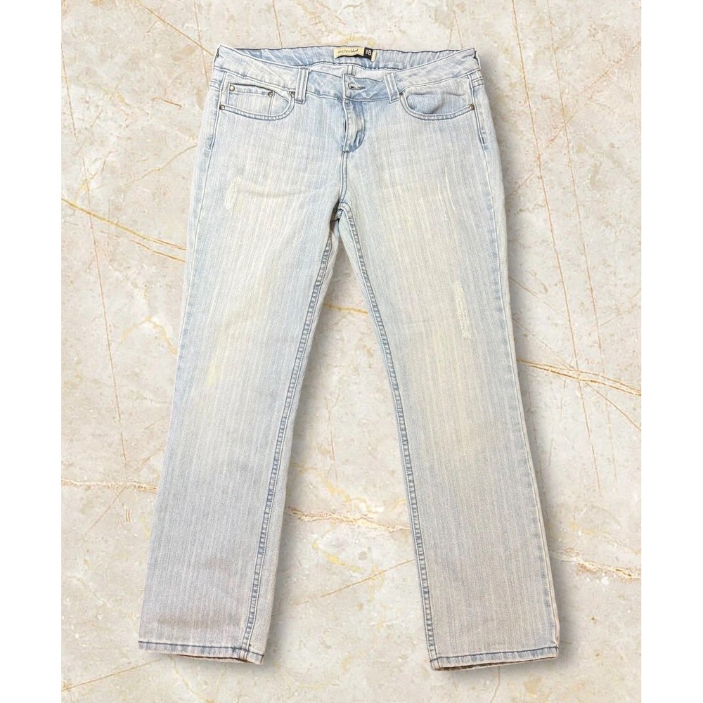 Anchor Blue Women's Jeans Size 13S Light Wash Denim Bootcut Jeans